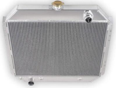 OHOB-COOL 4 Row High Performance Full Aluminum Radiator 1966-1979 67 68 69 78 Ford F100 F150 F250 F350 Bronco Custom Ranger Pickup Truck V8 (CU433)