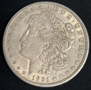1921-S Morgan Silver Dollar Coin