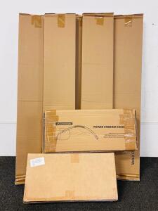 (5) Sets Of Acrylic Window Visors, Power Steering Hose, and Tire Saver Ramps
