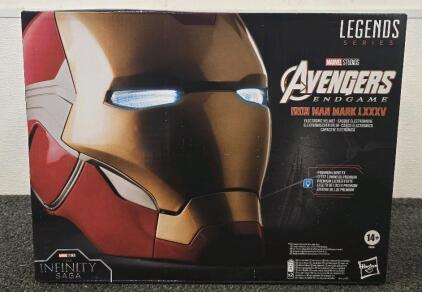 Avengers Marvel Legends Gear Life Size Prop Replica Endgame - Iron Man Mark LXXXV Helmet