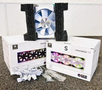 (2) Jungle Leopard Interstellar V3-120mm Computer Fans
