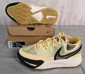 (1) Pair Of Nike Kyrie 8 Shoes - Citron Tint / Black-Wheat-Gold- DJ6017-800 - Men's Size 8<br/>