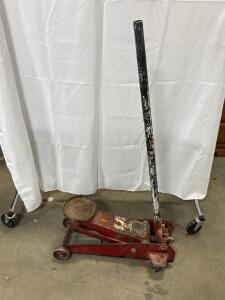 (1) Matec Tools 2-ton Hydraulic Floor Jack, Model AM-20
