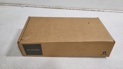(1) Schlage Century Exterior Handleset with Deadbolt Aged Bronze