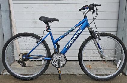 (1) Roadmaster 26" 18- speed Mt Sport SX Bike, Blue