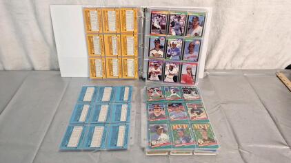 (1) Binder Of Baseball Trading Cards
