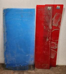 (3) Assorted Plexiglass Sheets