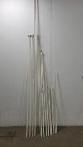 (12) 1/2" PVC Pipe Varing Im Length