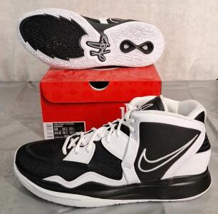 (1) Pair Of Nike Kyrie Infinity TB Promo Shoes - Black / White - DX6653-002 - Men's Size 13<br/>