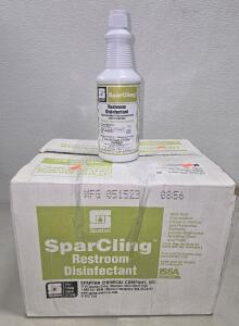 (1)Full Box Spartan SparCling Restroom Disinfectant