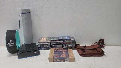 (1) Onn Brand HDMI DVD Player (1) Belz Sink Facet Black (33) Movies (1) 3D Puzzle