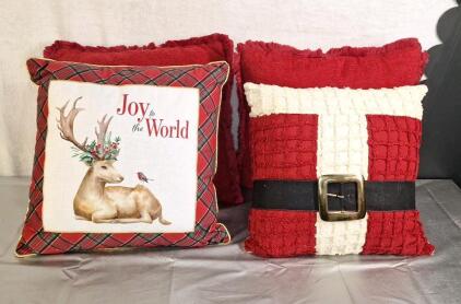 (4) 18" Decorative Pillows