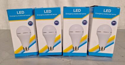 (4) LED Emergency Bubble Ball Bulbs