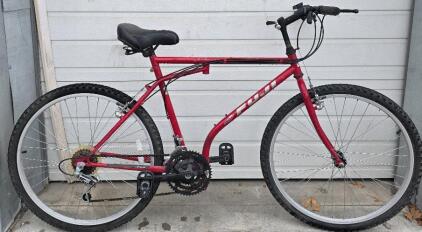 (1) Fuji 26" 10-speed Marlboro Branded Mountain Bike, Red