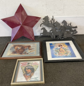 Picture & Metal Decor