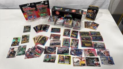 Assorted Lot Of NASCAR DieCast & Trading Cards All The Big Names Of The 90&rsquo;s