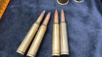 (1) Box of 97 Rounds Of 22 Long Rifle HP , (2) Rounds Of 270 Winchester, (2) 30-06 Rounds , (2) 12 Gauge Shells - 2