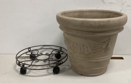 Planter & Caster