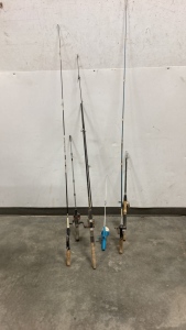 (6) Fishing Poles