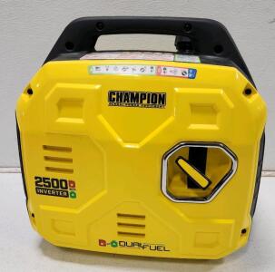 (1) Champion 2500-Watt Ultralight Dual Fuel Inverter Generator