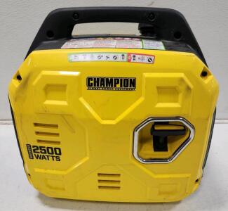 (1) Champion 2500-Watt Ultralight Dual Fuel Inverter Generator