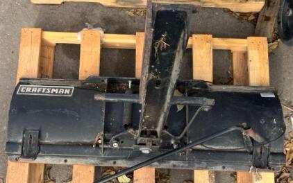 Craftsman Snow Blade Attachment For Tractor