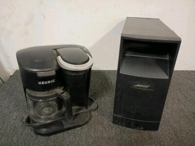 Keurig K-Classic 12 Cup Coffee Maker Combination, Boise Acoustics 10 Home Entertainment System Sub-Woofer