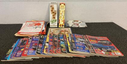 Vintage Car Magazines, Vintage Calenders And More