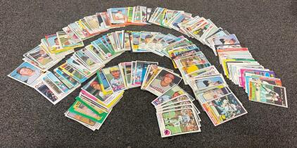 A Variety Of Major League Baseball Cards Including Steve Ontveros, Steve Garvey, Johnny Oates, And More