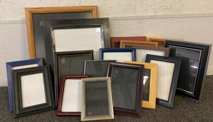 Assorted (18) Picture Frames