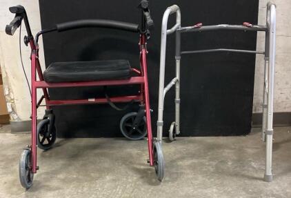 DMI Rollator, And Folding Walker