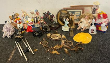 Clown / Carnival & Western Themed Decor & Trinkets