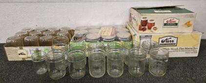(50) Glass Jars