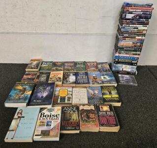 (25) Novels/Books & (32) Movies/TV Shows