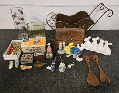 Collection Of Vintage Figurines & Decorations