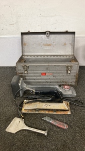 Craftsman Toolbox With Carpet Tools