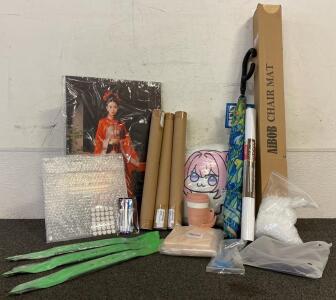 ALL NEW!!! (3) Combo 602805 UV Bulbs Quartz Sleeve & O-Rings for D4, D4+, D4-V, D4-V+, Office Chair Mat, Raincaper Fine Art Reverse Umbrella, (3) Mower Blades, Tattoo Practice Fake Skin Sheets, Glass Weekly Planner, Pillow And More