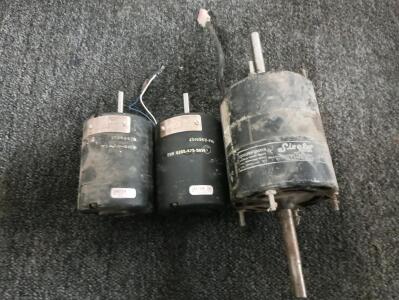 (3) DC Motors