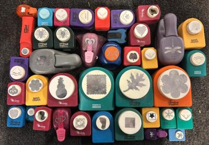 Large Collection of Special Shaped Craft Paper Punches