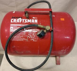 Craftsman 5-Gallon Portable Air Tank.