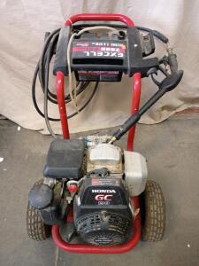 Excell XC2800 Gas Pressure Washer Powered by a Honda GC190 Engine.