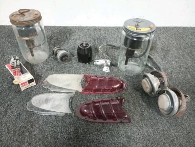 1955 Buick Headlight Switch, Automatic Windshield Washer Like New, Bendix Starter Driver, Lens Covers