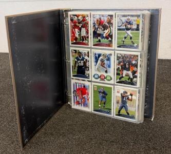 (1) Binder Filled With NFL And Major League Baseball Cards- Including Jeremy Ebert, Darren Sharper, Kelly Shoppach, And So Many More!!