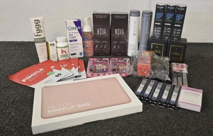 Women's Health And Beauty- Satinique Shampoo & Conditioner, Babe Lash Serum, Make Up Bag And More