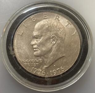 Liberty Bicentennial Eisenhower Dollar Coin 1776-1976