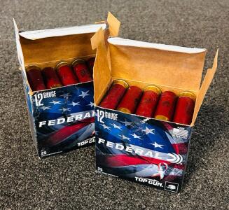 (50) Rnds Of Federal 12 Ga. Shotgun Cartridges