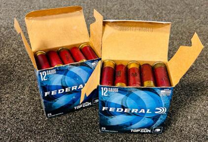 (50) Rnds Of Federal 12 Ga. Shotgun Cartridges