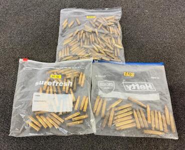 Brass Casings Including 223, 30-30, And 270 Caliber