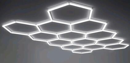 IZHome Ceiling LED Hexagonal Garage Lights- New In Box