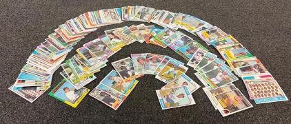 Assorted Major League Baseball Cards Including The All Time Great Henry Aaron, Scott Sheilds, Jessie Litsch, And So Many More Great Players!!!